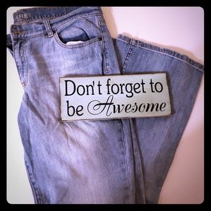 New York & Company Low Rise Flare Jeans